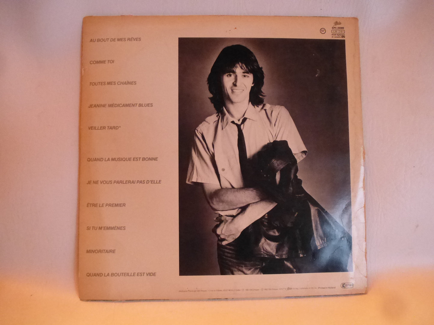 33 U/min Schallplatte Jean-Jacques Goldman -1982