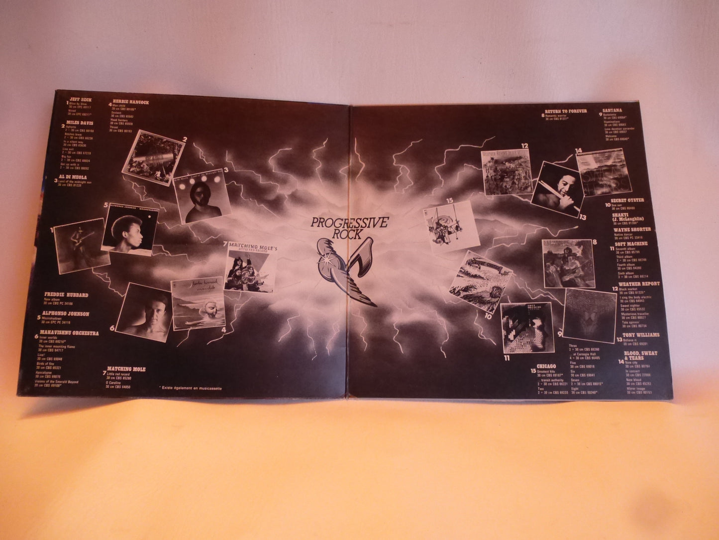 Progressive-Rock-Platte mit 33 U/min aus dem Jahr 1976