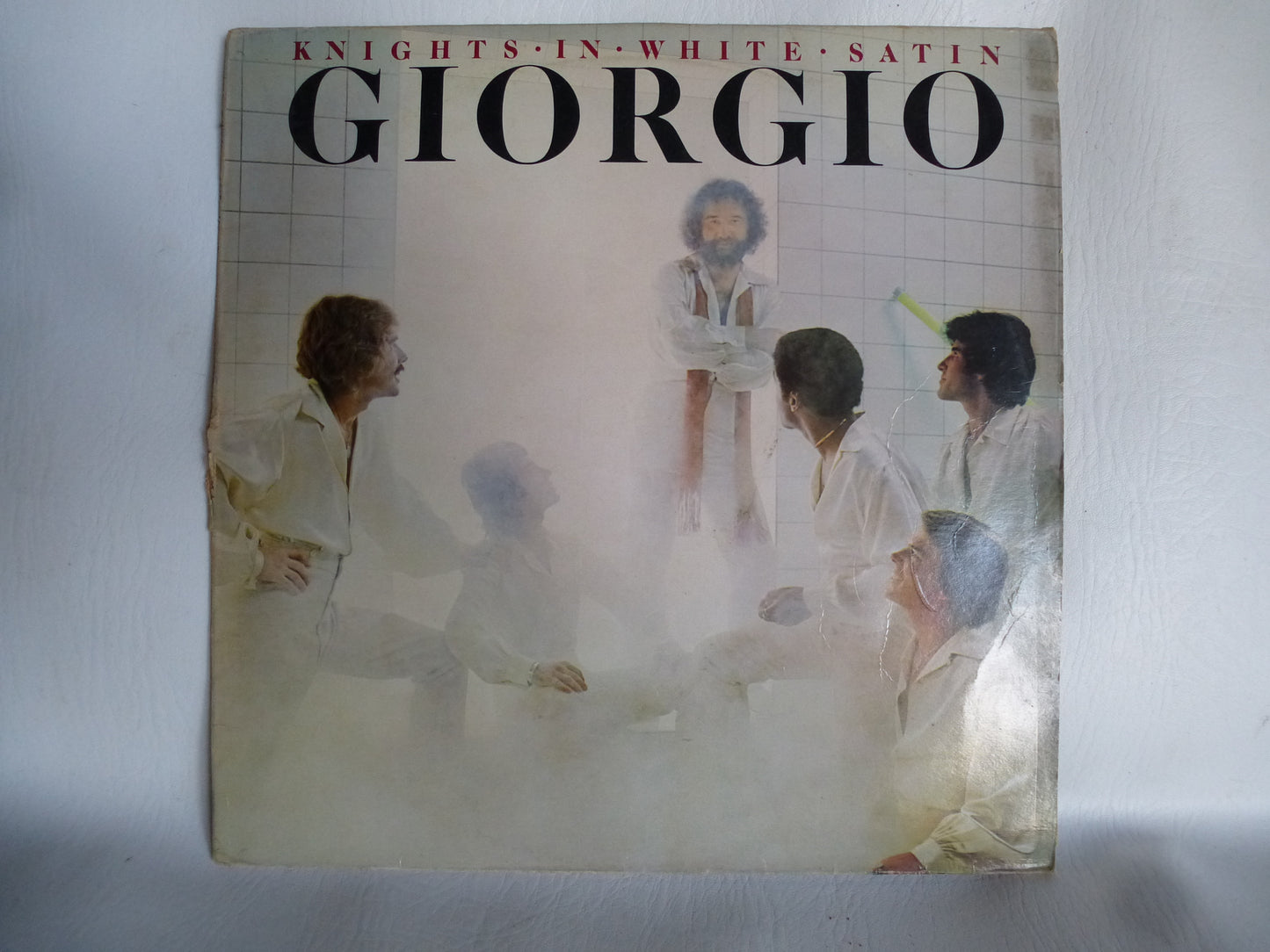 Disque 33 tours Giorgio Moroder « Knights in white satin » 1976