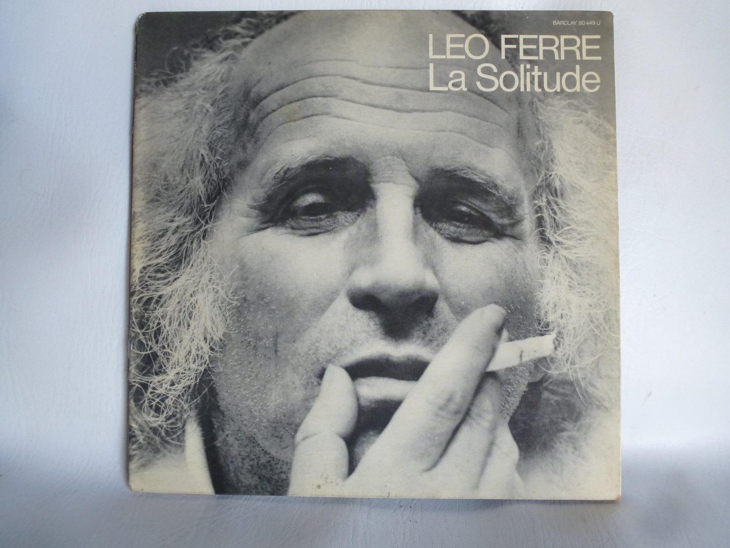 Disque 33 tours Léo Férré « La solitude » 1972