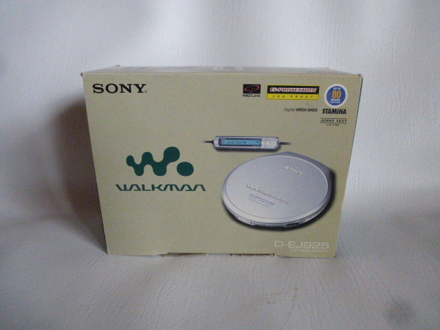 Walkman CD SONY D-EJ925 new!