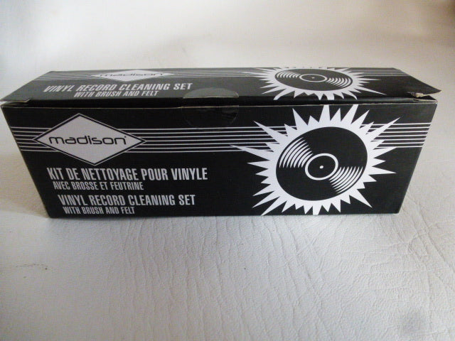 Kit brosses nettoyage pour vinyles