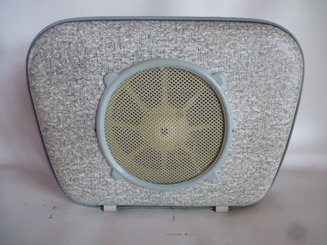 Electrophone à lampes Teppaz Oscar valise chinée grise