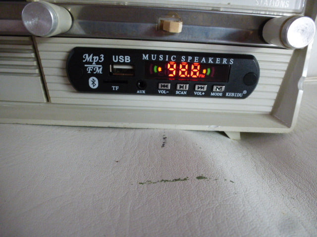 Poste radio de table « Vintage » Optalix Studio » bluetooth » + FM