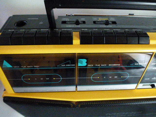 Radio double cassette boombox Philips D8303