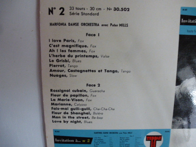 Teppaz 33 rpm record "invitation to...N°4"