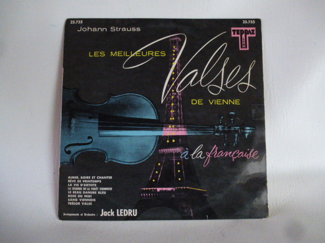 33 rpm record 25cm Teppaz "Vienna Waltzes"