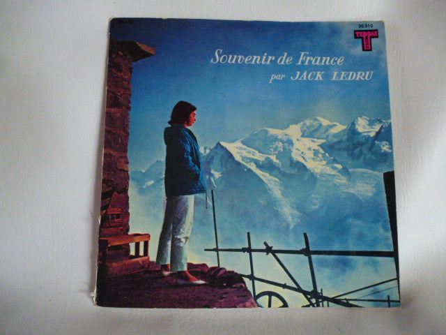 Teppaz 33 rpm album record "Souvenir de France"