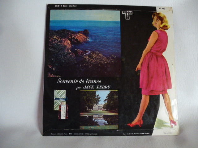 Teppaz 33 rpm album record "Souvenir de France"