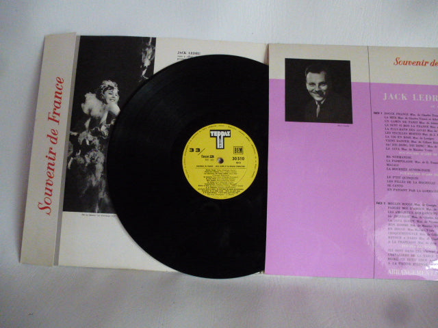 Teppaz 33 rpm album record "Souvenir de France"
