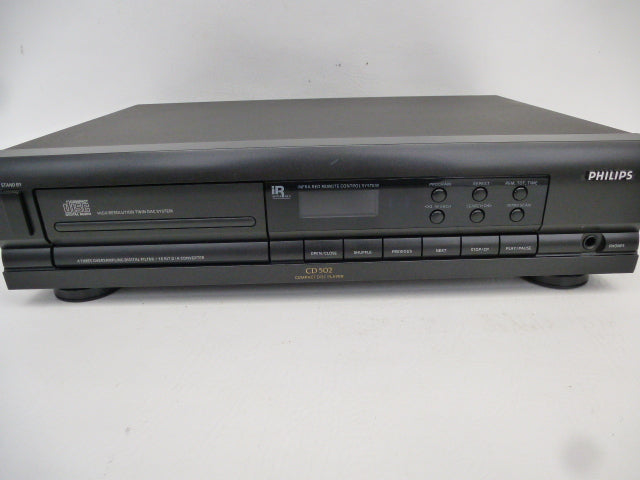 Philips CD502 CD player turntable