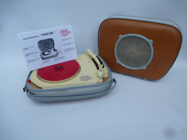 Electrophone « vintage » Teppaz Oscar de 1962