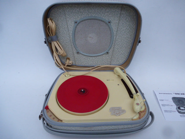 Electrophone « vintage » Teppaz Oscar de 1962