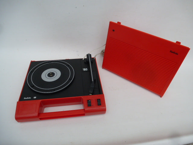 Tourne disque portable vintage stéréo radiola - Collection Tourne disque portable vintage stéréo radiola - Collection