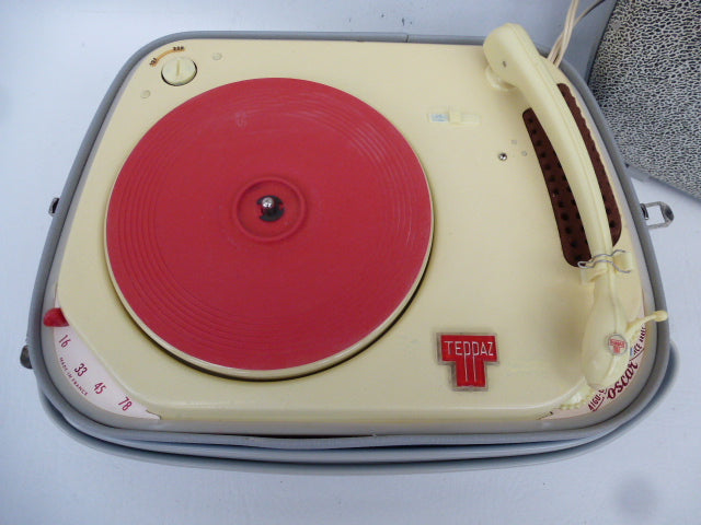 Electrophone « vintage » à lampe Teppaz oscar