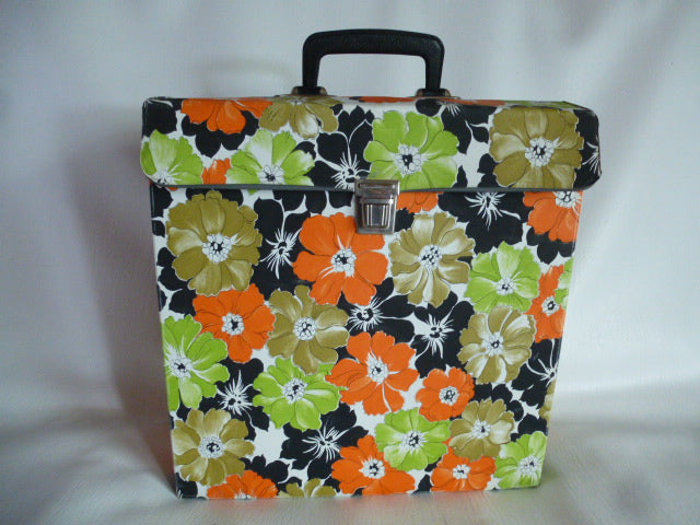 valise de rangement pour disques vinyles