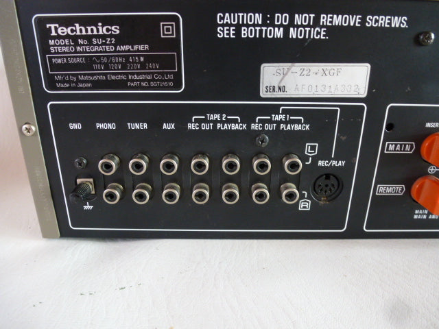 Technics SU-Z2 Hi-Fi-Verstärker