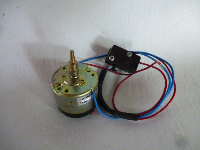 9-V-Elektrophonmotor für BSR-Plattenspieler und Teppaz-Elektrofone
