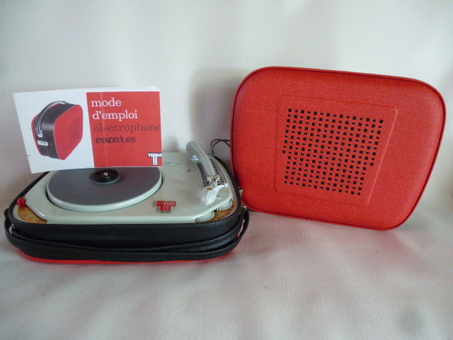 Electrophone Teppaz Oscar Tourne Disque Electrophone Teppaz Oscar Tourne Disque