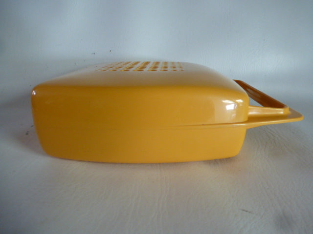 Mange-disques Penny piles secteur jaune