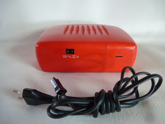 Mange-disques Penny piles secteur rouge