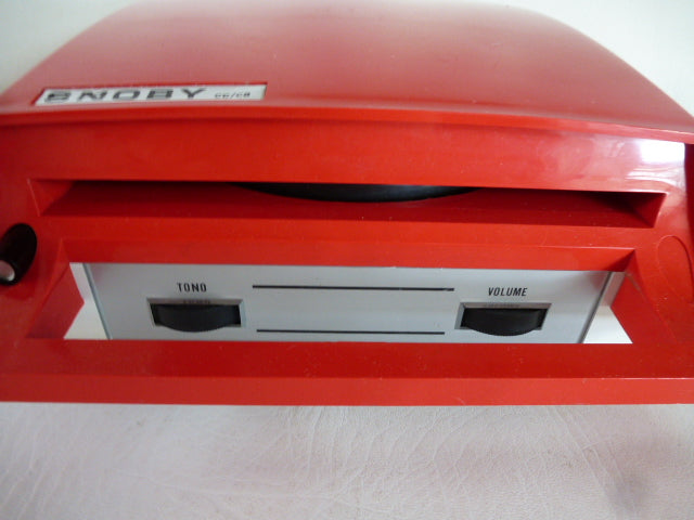 mange disques Snoby piles/secteur rouge