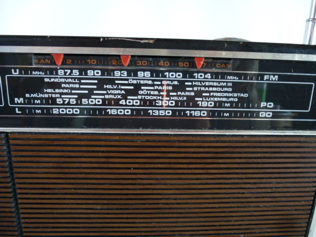 Radio cassette vintage Radiola RR432/28R