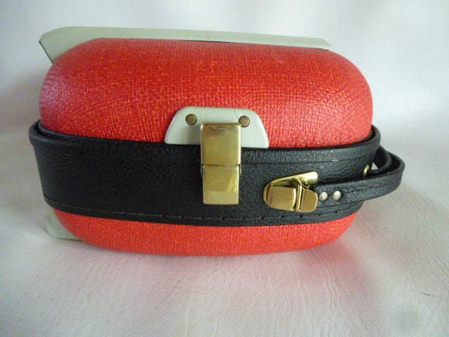 Electrophone Teppaz Tourist rouge et noir piles/secteur