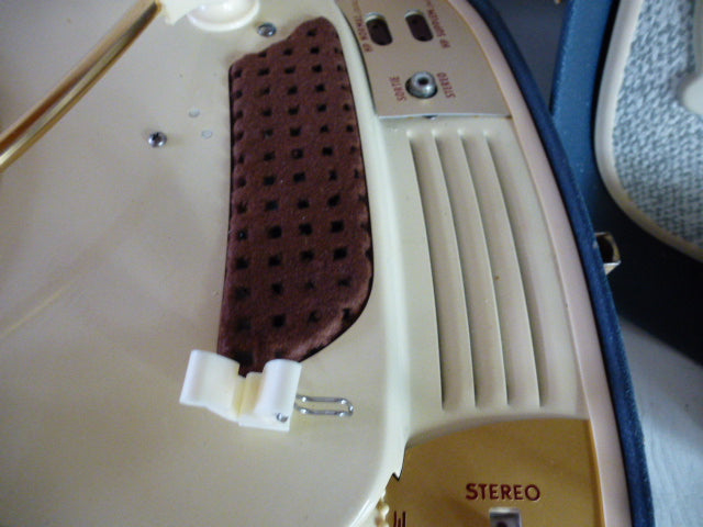 Electrophone vintage Teppaz Octave bleu air France