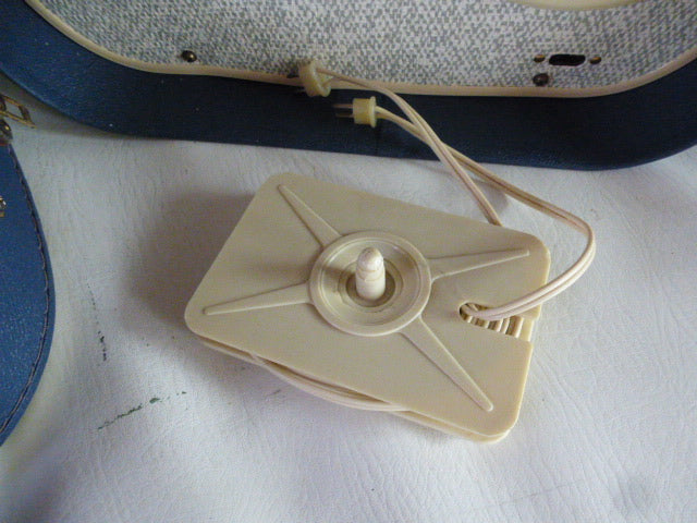 Electrophone vintage Teppaz Octave bleu air France