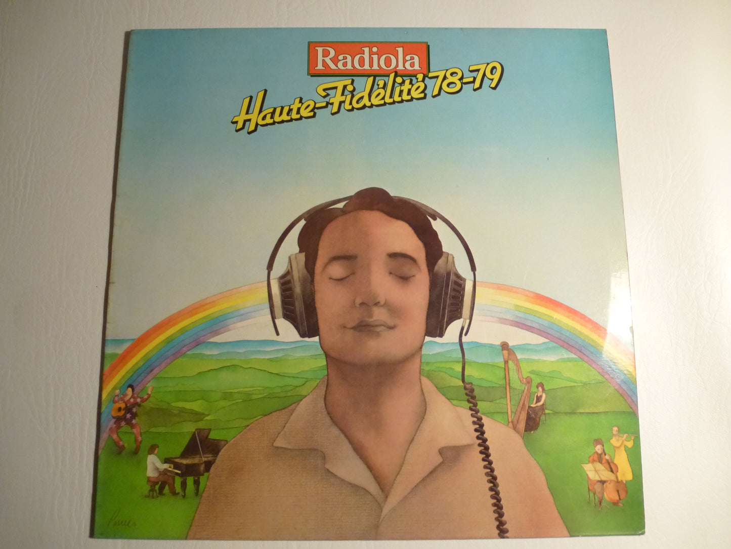 Radiola wirbt für die 33-U/min-Platte „High Fidelity 78-79“