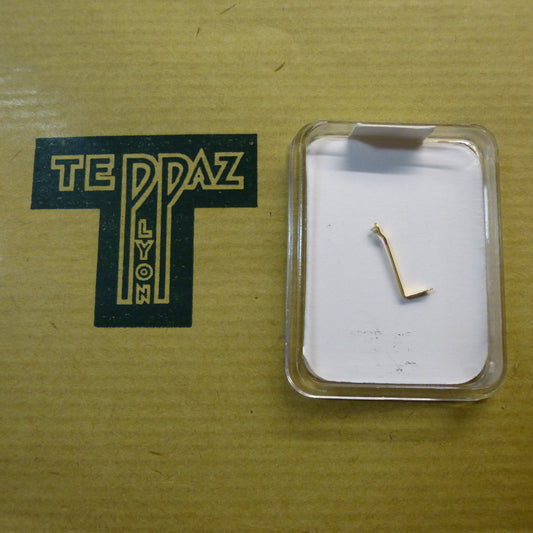 Sapphire 33/45 rpm for Teppaz mono record player with reversible cartridge