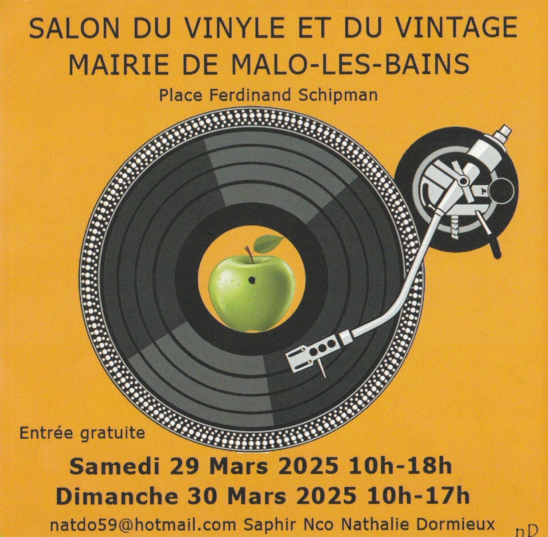 Electro Vintage au Salon du Vinyle et du Vintage à la mairie de Malo-les-Bains !