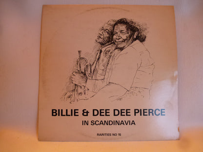 Disque 33 tours Billie et dee dee Pierce in Scandinavia – 1974