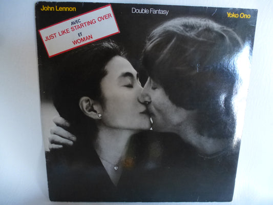 Disque 33 tours John Lennon et Yoko Ono « Double fantasy » 1980