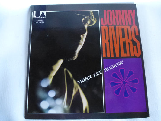 Disque 33 tours Johnny Rivers « John Lee Hooker »