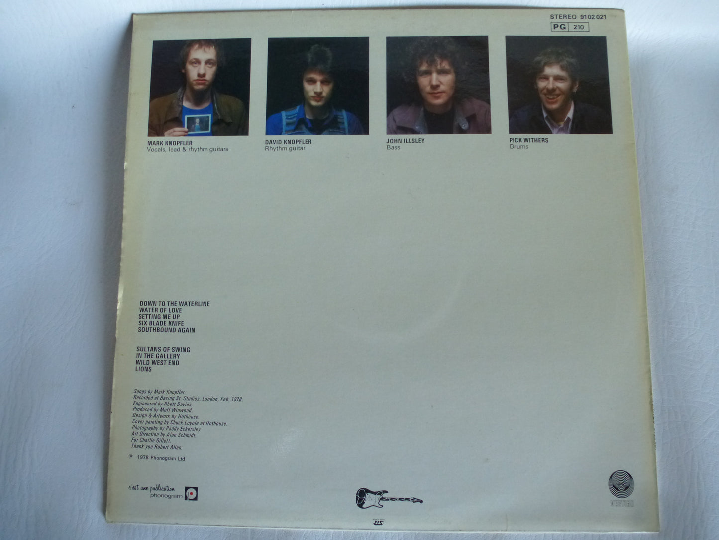 33 U/min Schallplatte Dire Straits „Dire Straits“ 1978