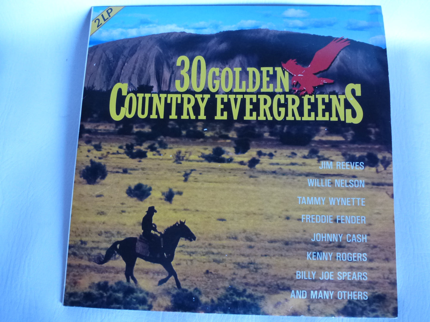 33 rpm record 30 Golden Country Evergreens