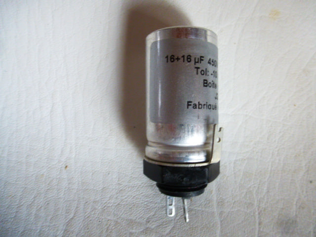 chemical capacitor 2x16uf/450v