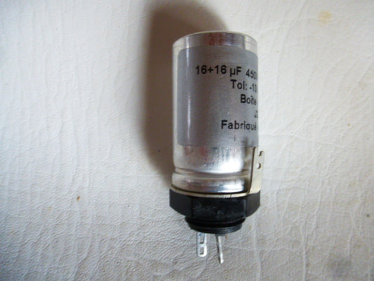 chemical capacitor 2x16uf/450v