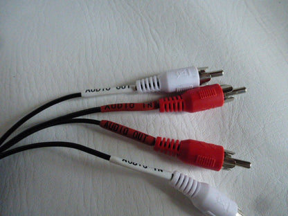 DIN/RCA-Adapter-Audiokabel