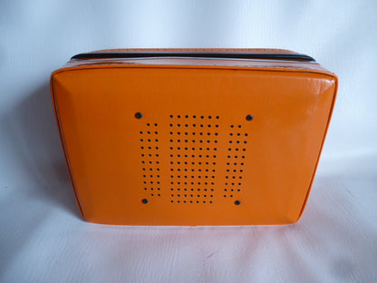 Electrophone Teppaz modèle Teppy orange