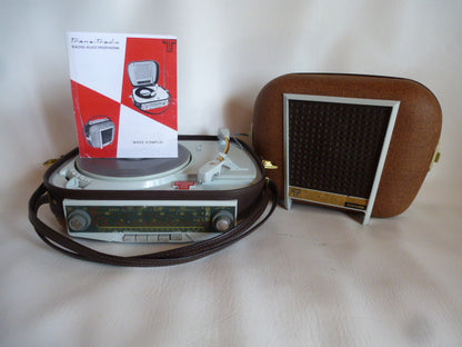 Combiné radio-tourne-disques Teppaz Transitradio 1+1+1+FM