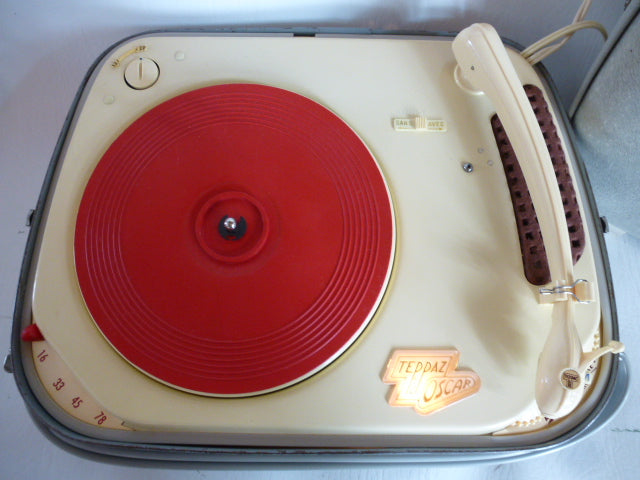 Teppaz Oscar tube record player from 1960