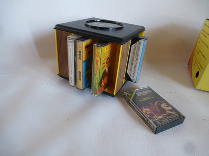 Tour de rangement pour cassettes audio