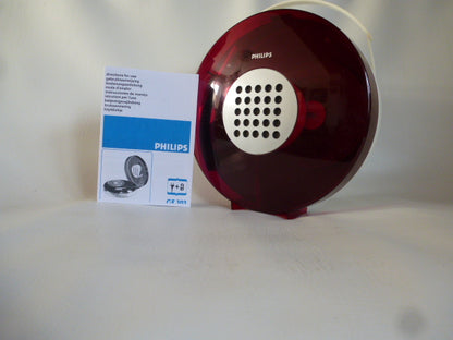 Magnifique électrophone ufo Philips 22GF303 rouge