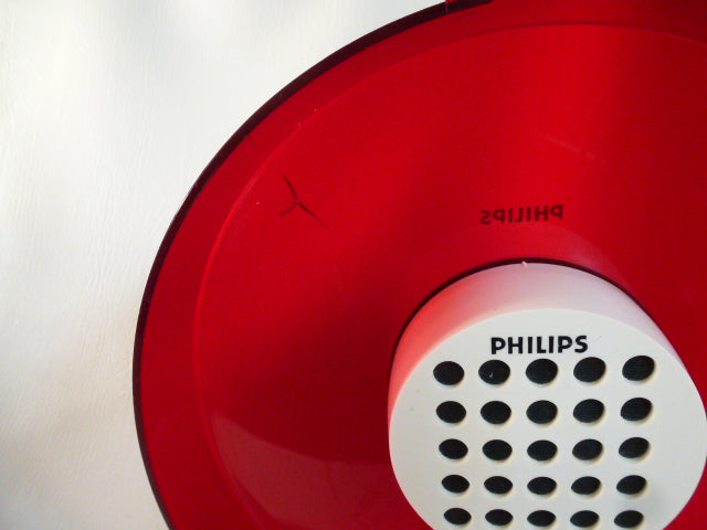 Magnifique électrophone ufo Philips 22GF303 rouge