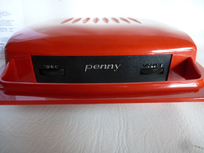 Mange-disques Penny piles rouge