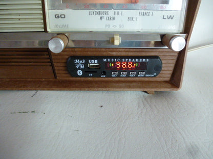 Poste radio de table « Vintage » Optalix Studio  » bluetooth »