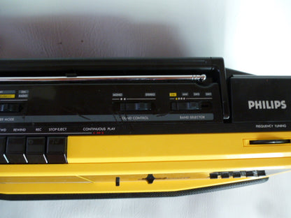 Philips D8303 Boombox-Doppelkassettenradio